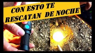 OLIGHT BATON TURBO Y SPHERE EN EL MONTE [upl. by Oiretule]