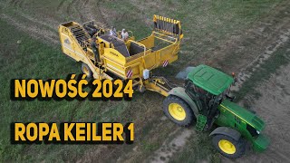 ROPA KEILER 1 NOWOŚĆ 2024 NA ŚLĄSKU JOHN DEERE 6150R [upl. by Darcy]