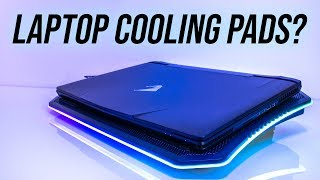 Laptop Cooling Pad Testing  Thermaltake Massive 20 RGB Review [upl. by Kegan]