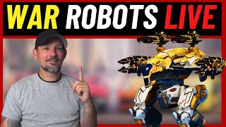 War Robots Live  Time Drops  Lets Battle  WR Live Time drops  War Robots Gameplay [upl. by Inalel295]