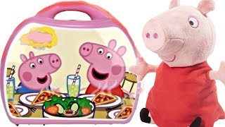 Nat and Essie Playfully Peppa Pig Mini Pizzeria Carry Case [upl. by Eileen]