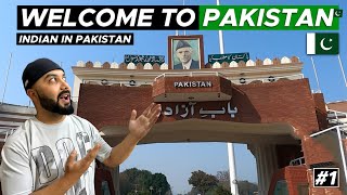 CROSSING INTO PAKISTAN 🇵🇰 FROM INDIA 🇮🇳  Attari Wagah Border  Indian Visiting Pakistan [upl. by Nitsew49]