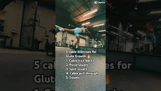 Balance amp cable exercises for Glute Growth 🔥 balance glutes arabicmusic core odai duafe [upl. by Anahpos490]