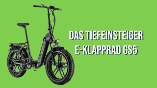 EBike Tiefeinsteiger Klapprad GS5 250 W 20 Zoll [upl. by Dominique]