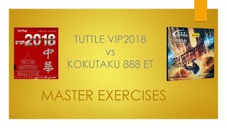 Review Tuttle VIP2018 vs Kokutaku 888 ET [upl. by Ynnaf]