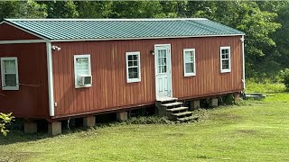 Come visit our Shabin shedtohouse tinyhouse [upl. by Anwadal]