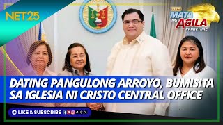 Dating Pangulong Gloria Arroyo bumisita sa Iglesia Ni Cristo Central Office [upl. by Eedissac609]