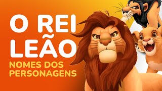 O Rei Leão 🦁 Aprendendo a Soletrar os Nomes dos Personagens  Kelbbe [upl. by Kassel]