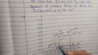 Lecture no20 Computer GraphicsCohen Sutherland Line Clipping Algorithm [upl. by Lika]