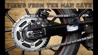 How to adjust amp lube your Street Twin chain the easy way [upl. by Ahsercel561]