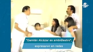 Viralizan video de Damián Alcázar promocionando el programa de “Solidaridad” de Salinas de Gortari [upl. by Nollid105]