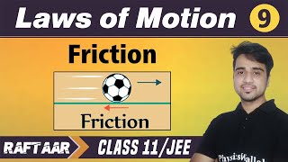 Laws of Motion 09  Friction  Class 11JEE  RAFTAAR [upl. by Woodman807]