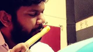 Mazhai Kuruvi  Chekka Chivantha Vaanam  Flute bgm cover by Sarath [upl. by Ailil]