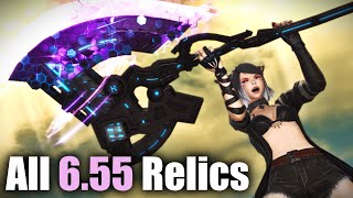 All NEW Mandervillous Relic Weapons  Patch 655 [upl. by Amimej]