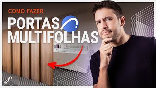 COMO FAZER PORTAS COM MAIS DE 4 FOLHAS NO ARCHICAD [upl. by Dusa994]