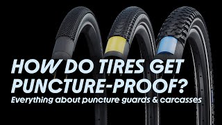 What makes a bicycle tire puncture proof and what is a tire carcass [upl. by Maro]