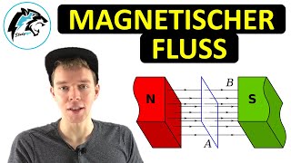 Magnetischer Fluss – Unterschied Magnetische Flussdichte  Physik Tutorial [upl. by Romonda995]