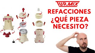 Refacciones para extractor Turmix Uso Rudo o Estandar ¿Cuál necesitas Cómprala aquí [upl. by Emilio]