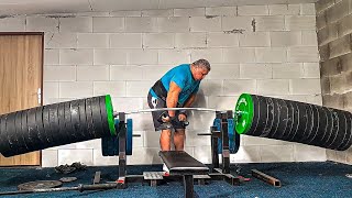 Old Man Lifted 1697 LBS [upl. by Eilyah]