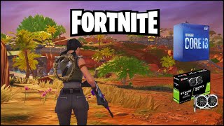 Fortnite  GTX 1650  I3 10100F  1080p [upl. by Onder]