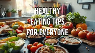 Healthy Eating Tips for Everyone [upl. by Violeta]