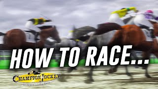 How to race on Champion Jockey [upl. by Nodnar]