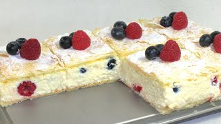 So einfach gehts Leckerer Kuchen mit frischem Obst und cremiger QuarkFüllung [upl. by Steve]