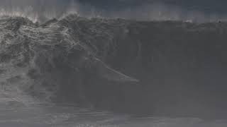 Biggest Wave Nazaré 2020 Lucas Chumbo and Kai Lenny [upl. by Budworth]