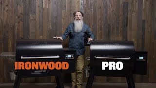 Traeger Ironwood 650 amp 885 vs Traeger Pro 575 amp 780  What Are The Differences [upl. by Ecirahc293]