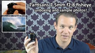 7artisans 75mm fisheye unboxing  LSP Live [upl. by Iam594]