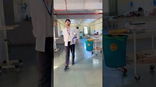 Bsc nursing students hospital life tranding shortvideo saddamnursingvlog ytshortsvideo shotr [upl. by Dwyer]