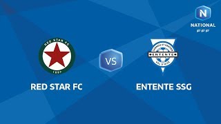 Vendredi 30032018 à 19h45  Red Star FC  Entente SSG  J28 [upl. by Kinchen908]