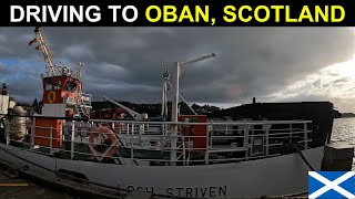 Driving to Oban Scotland [upl. by Eyot]