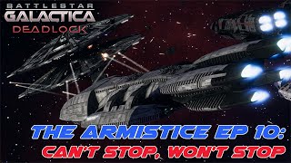 Battlestar Galactica S3  Armistice Ep 10 Cant Stop Wont Stop [upl. by Bonilla]