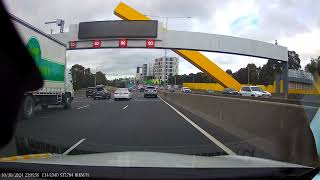 Entering Citylink Northbound from montague st south melbourne [upl. by Elkraps792]