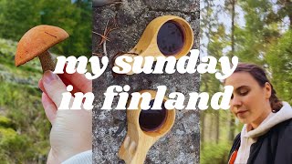 sunday vlog  matcha nature amp cozy dinner [upl. by Ellenrad]