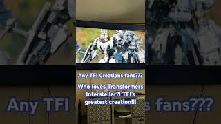 Any TFI CREATIONS FANS transformers tficreations transformersinterstellar stopmotion youtube [upl. by Akinas]