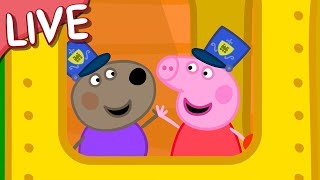 Peppa Pigs Clubhouse  LIVE 🏠 BRAND NEW PEPPA PIG EPISODES ⭐️ [upl. by Kanor]