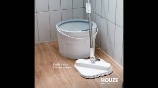 HOUZE  The Clean Water Spin Mop [upl. by Eelnayr354]