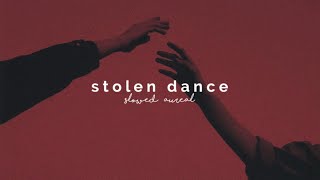 milky chance  stolen dance slowed  reverb [upl. by Gwenora]