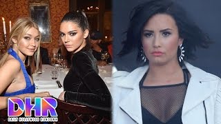 Kendall Jenner Fights With Paparazzi  Demi Lovato Swaps Faces And Performs Stone Cold DHR [upl. by Tam]