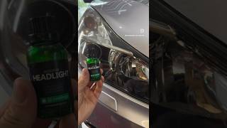 Headlight Restoration amp Ceramic Coating automobile ceramic coating headlight beforeandafter [upl. by Yee239]