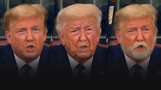 Deepfake Test  Donald Trump  Ebsynth amp FaceApp [upl. by Zantos]