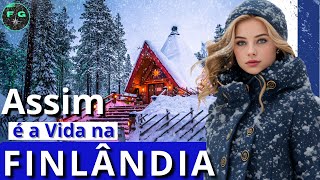 Assim é a VIDA na FINLÂNDIA 20 curiosidades do País Mais Feliz do MUNDO [upl. by Anyale]