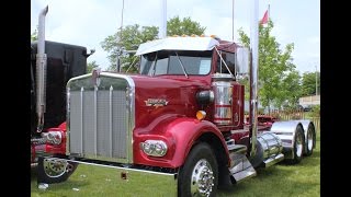 Kenworth W900A Old Classic Semi Trucks [upl. by Sheets]