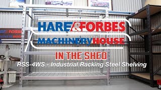 RSS4WS  Industrial Racking Steel Shelving S014 [upl. by Nwhas806]