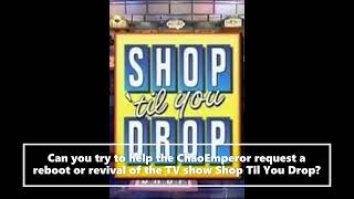 Requests Of New TV Show Reboots And Revivals Shop Til You Drop 90s Game Show [upl. by Skyler]