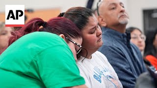 Families of Uvalde shooting victims react to DOJ report on police response [upl. by Alabaster]