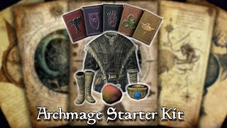 Begin Your Magical Journey With The Archmage Starter Kit In Skyrim ps4xbox1pc [upl. by Lirva]