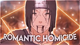 Naruto quotItachi Deathquot  Romantic Homicide EditAMV [upl. by Htur547]